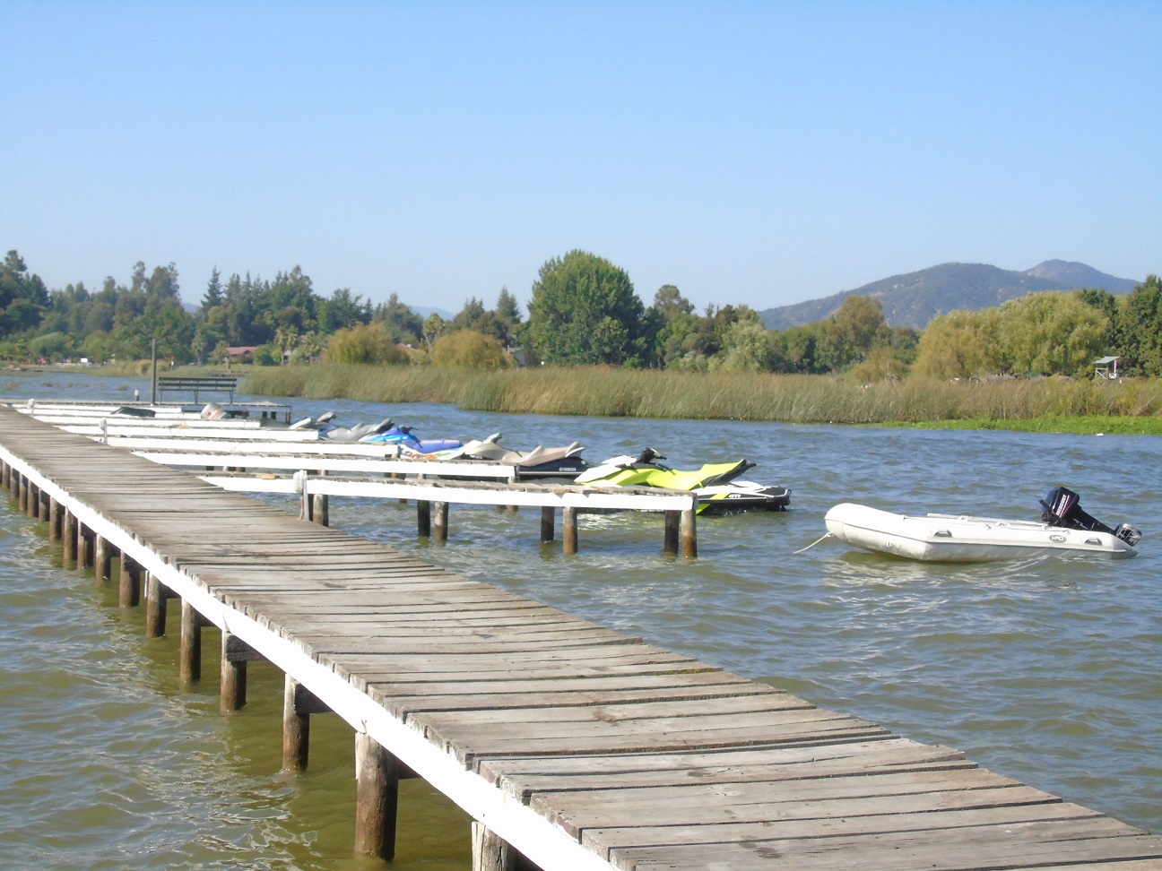 Lago Rapel, Muelle